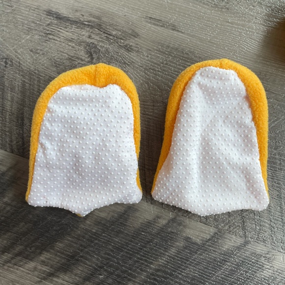 💛Fuzzy Duckling Costume with Duck Foot Booties - Picture 4 of 5